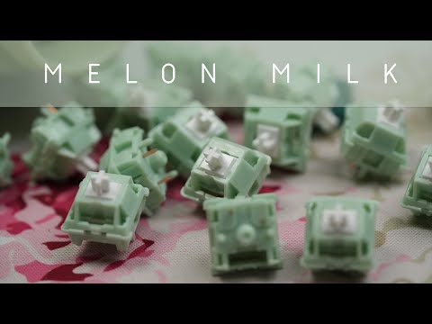 Thocky and Tasty but Come On Tecsee... | Dangkeebs Melon Milk Tactile Review!