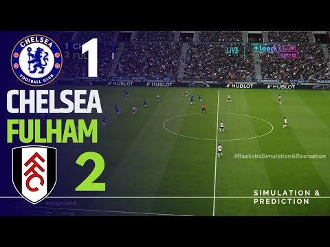 CHELSEA 1-2 FULHAM • Highlights • Premier League 24/25 | Simulation/Recreation