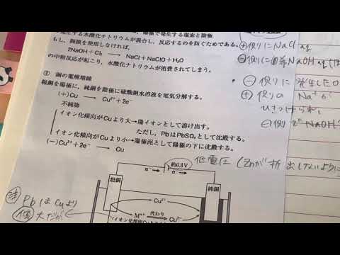 スタサプ47続き 銅の電解精錬