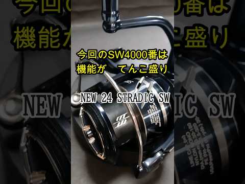 24 ストラディックSW  4000番が機能てんこ盛り #ショアジギング #fishing