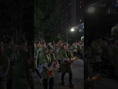 2023/8/6　青森ねぶた祭　JCはやし隊