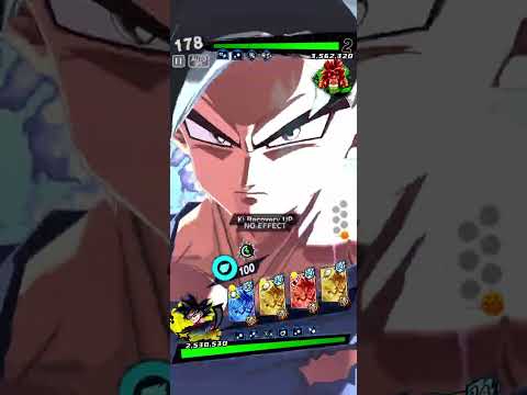 Dragon Ball Legends: ULTRA Ui Sign Goku VS Super Saiyan 4 Gogeta #ultrainstinctgoku