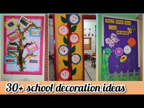 School decorations ideas l Beautiful Class room decorations ideas l