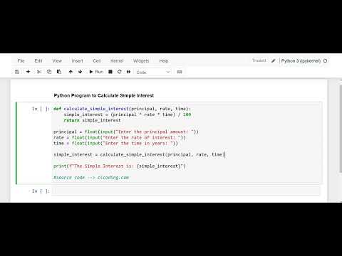 Day 41: Python program to calculate simple interest