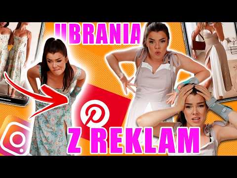 Oczekiwania vs RZECZYWISTOŚĆ | Testuje sukienki z REKLAM na INSTAGRAM i PINTEREST oszuści!