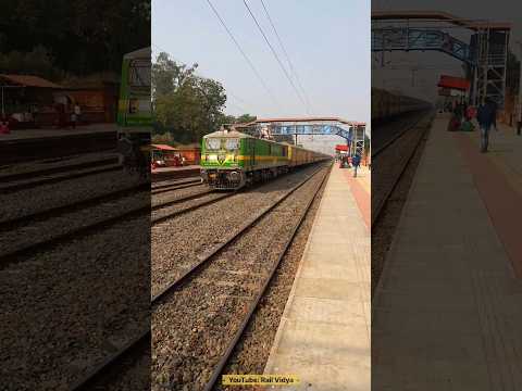 Darbhanga - Sikandrabad Exp. | Rail Vidya #Shorts #shortsvideo #xmas #yeshu #nature #geopolitics