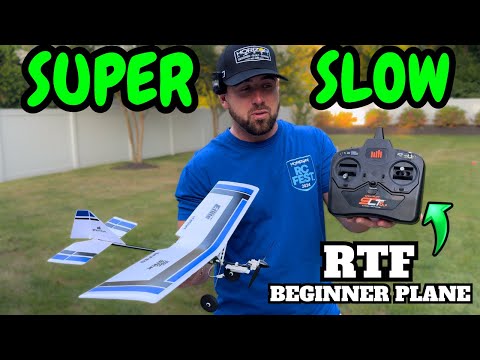 The SLOWEST beginner RC Airplane - UMX SLOW ULTRA STICK RTF!