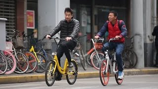 シェアリング自転車が人気　中国・上海