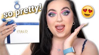 ITALO JEWELRY UNBOXING & REVIEW | WHITE & BLUE SAPPHIRE RING, NECKLACE & EARRINGS!