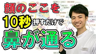 【鼻づまり ツボ】花粉症などにも効く、鼻づまり解消のツボの押し方！