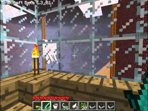 Minecraft Multiplayer Let's Create a Nether Episode 3