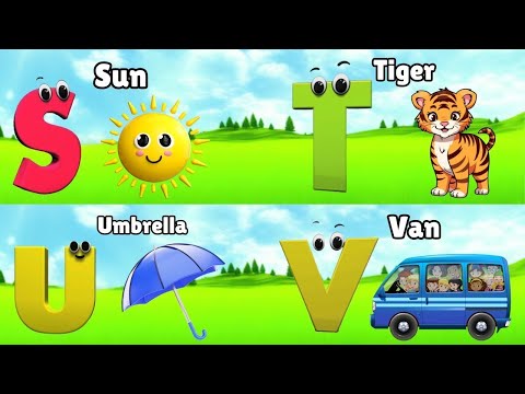 A For Apple B For Bee | Alphabets Phonics song for toddlers | Phonics Song| #preschoollearning