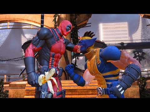 Wade Wilson Prepares a Surprise for the Player (Deadpool Game)