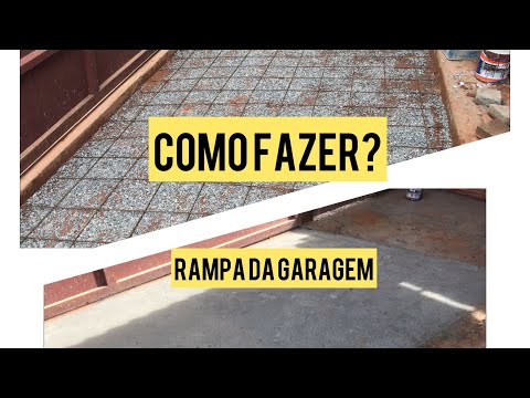 #107 - Rampa da Garagem - Como fazer-passo a passo