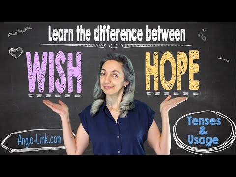 English Conversation Tips | Wish & Hope