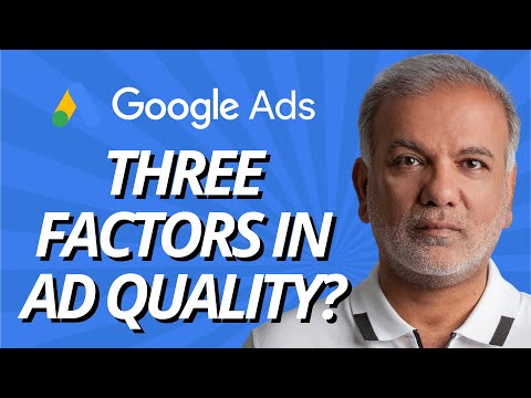 Which Three Factors Impact A Search Ad's Auction-Time Ad Quality?