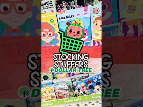 New Kids Coloring Books at Dollar Tree #childcare #coloringbook #cocomelon #blippi #christmas #santa