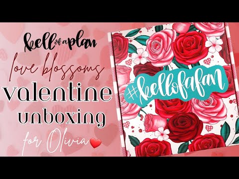 The New KellofAPlan Valentine Box Unboxing| Fundraiser For Olivia ❤️