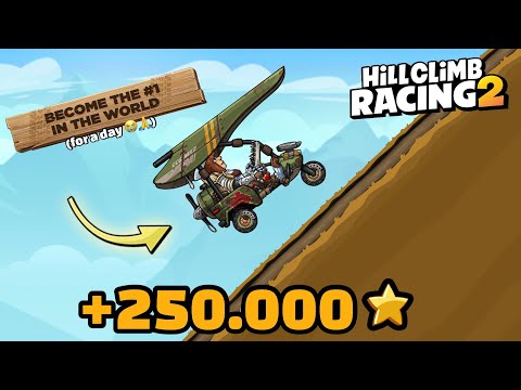 +250.000 Stars 🤩 Crazy Mountain Record - #09 - Hill Climb Racing 2