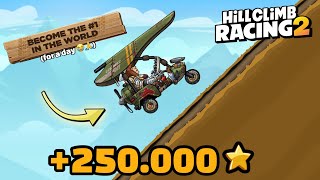 +250.000 Stars 🤩 Crazy Mountain Record - #09 - Hill Climb Racing 2