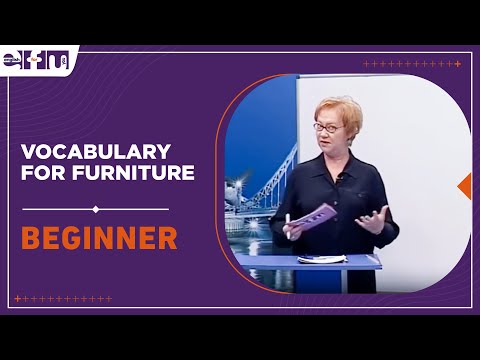 Let's Start English 94 - Lesson 17 / Vocabulary For Furniture