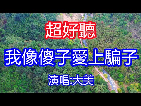 天呀！太好聽了，大美超火傷感情歌《傻子和騙子》，獨特的嗓音，單曲循環聽不夠！早知結局如此我該一走了之，何必開始何必認識！唱的撕心裂肺，聽得痛哭流涕！廣東風景！傷感情歌！療癒情歌！