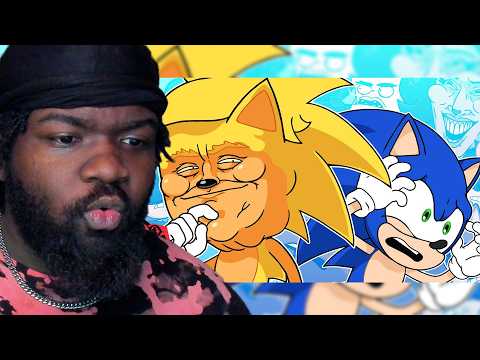 Trump vs Harris has Invaded the Sonic verse | Donald the Trumphog REACTION