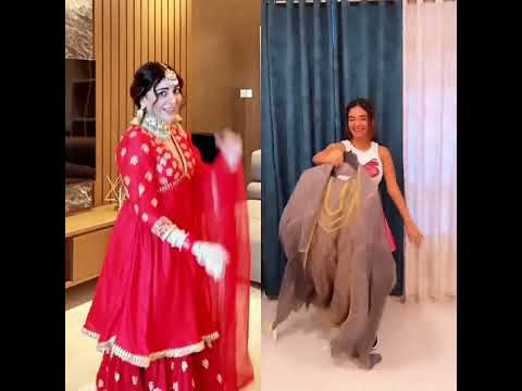 Sajna say yes to the dress Shardha Arya 🆚 Anushka sen