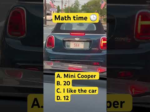 Car math can be fun #shorts #car