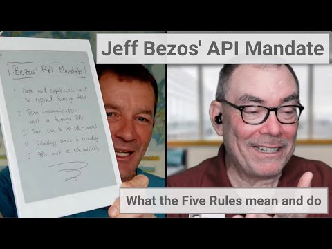 Jeff Bezos' API Mandate: What the Five Rules mean and do