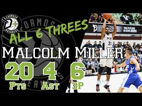 ▋東南亞職籃 #ABL9 23rd Feb 2019｜Malcolm Miller 全場 6 記三分球 Highlight