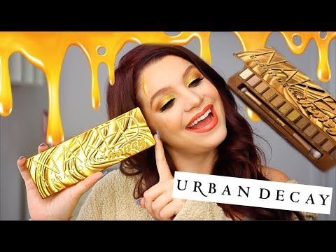 Naked Honey  NEW Urban Decay Palette Review+Tutorial & Swatches