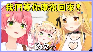 【桃鈴家】對於突然感冒的大姐Nene,兩位妹妹要他先好好養病不要勉強！【ホロライブ/さくらみこ/夜空メル】【Vtuber遜炮中翻】