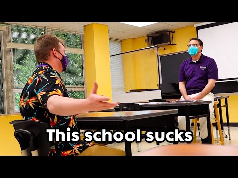 Pranking A College Professor!