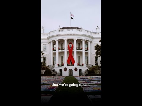 President Biden and the First Lady commemorate World AIDS Day at the White House