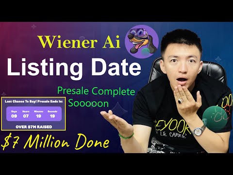 Wiener Ai Exchange Listing Date | Wiener Ai Presale Complete Soon | Wiener Ai Update Today