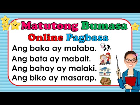 Matutong Bumasa ng mga SALITA/PANGUNGUSAP ll  Teacher Ana Online Learning