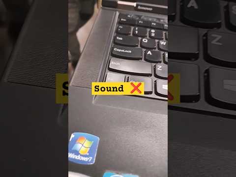 Lenovo ThinkPad T430 Series Laptop Sound Audio Not Working Problem#macnitesh#keyboardtricks#2024