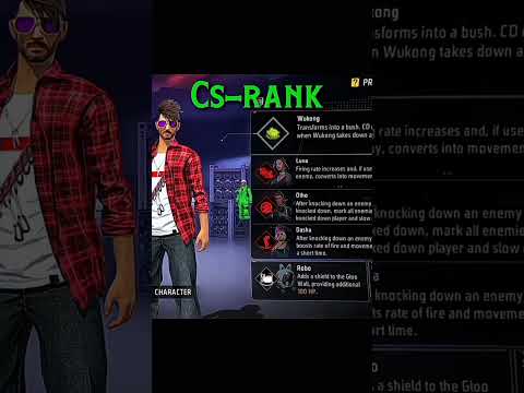 BEST CHARACTER COMBINATION FOR FREE FIRE / FREE FIRE CHARACTER COMBINATION/#viralvideo #trending