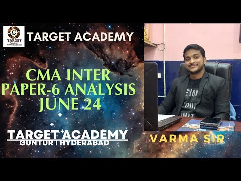 CMA INTER ACCOUNTS PAPER ANALYSIS JUNE 24 ATTEMPT #education #motivation #exam #cma #cmaintergroup1