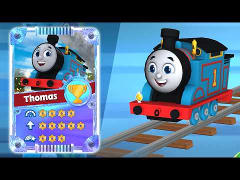 El tren Thomas en español - Thomas en carreras de trenes. Trenes infantiles.