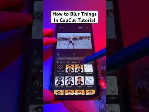 How to Blur Things in CapCut Tutorial