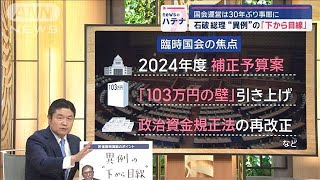 【解説】石破総理“異例”の「下から目線」 国会運営は30年ぶり事態に【スーパーJチャンネル】(2024年11月29日)