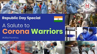 Happy Republic Day Wishes Special | Thank You Corona Warriors | 26 January Whatsapp Status