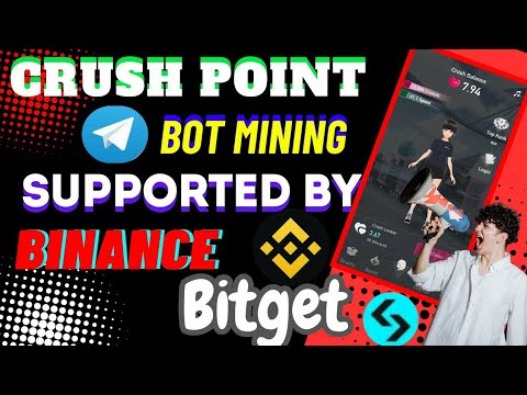 🛑 Crush Point Mining | Second Life Mining Project | Backed By BNB Chain, Bitget Wallet,TON #mining