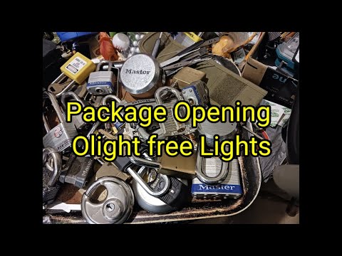 (1522) Package Opening 📦 Free Lights🔦🕯 From Olight