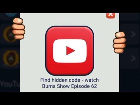 Bums Show Episode 62 Code | Bums Video Code