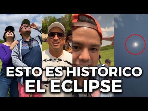 Así vieron el ECLIPSE Miel San Marcos en EEUU 2024