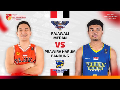 LIVE RAJAWALI MEDAN VS PRAWIRA HARUM BANDUNG | IBL OASIS+ ALL INDONESIAN