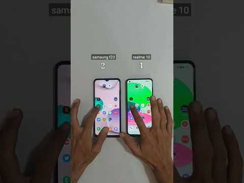 realme 10 vs Samsung F23 Speed Test & Comparison #shorts #realme #youtubeshorts #shortvideo